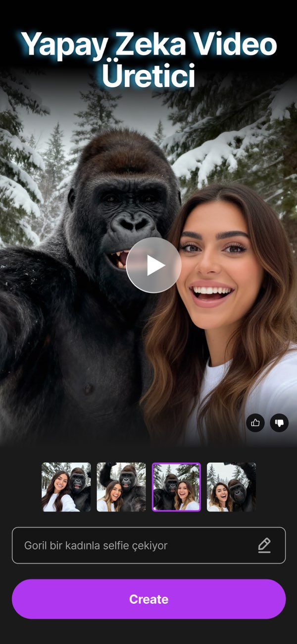 Video Up! AI Video Düzenleyici Resimleri