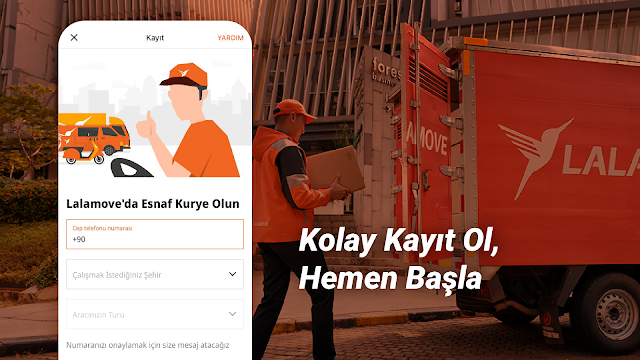 Lalamove Sürücüsü Resimleri