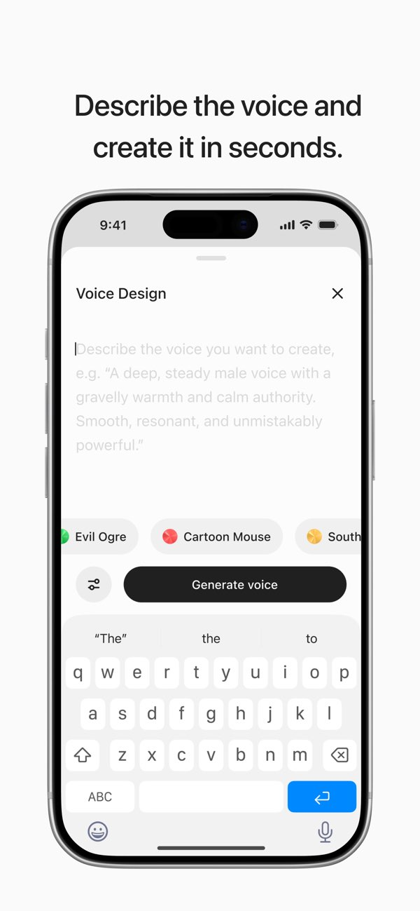 ElevenLabs: AI Voice Generator Resimleri