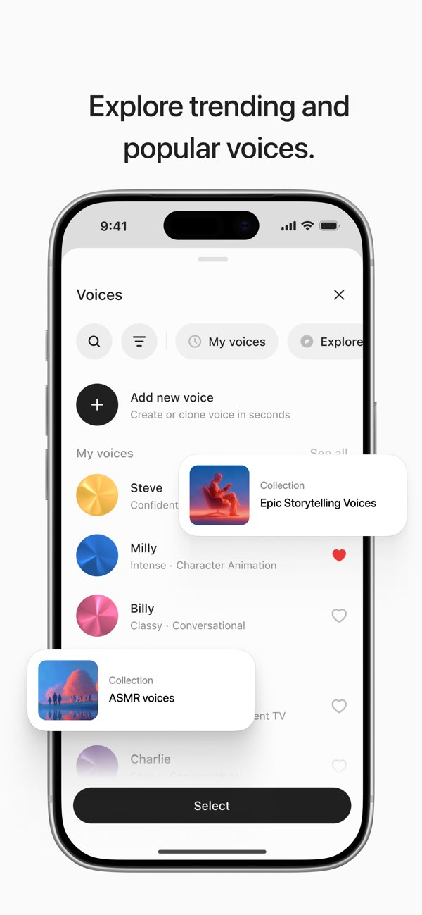ElevenLabs: AI Voice Generator Resimleri