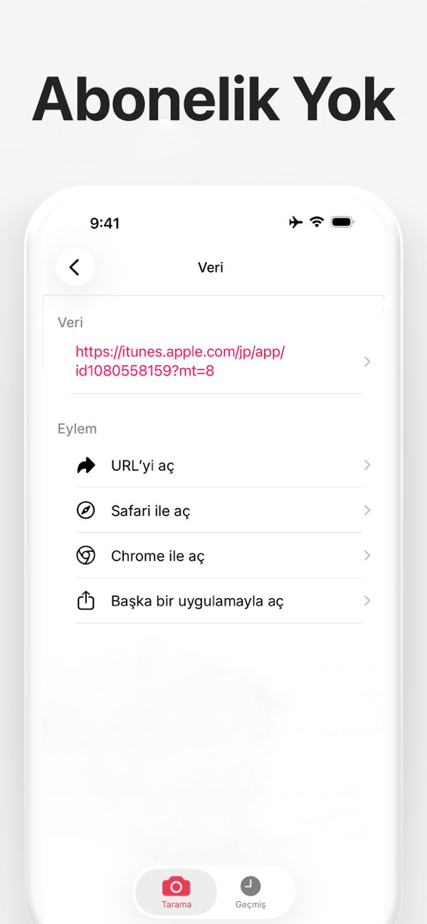 QR Kod Okuyucu - Karekod app Resimleri