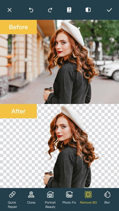Photo Retouch-Nesne Silme Resimleri
