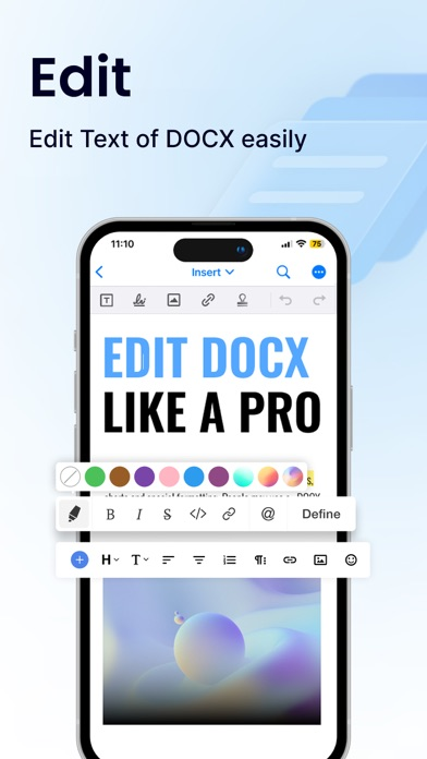 Office Word:Edit Word Document Resimleri
