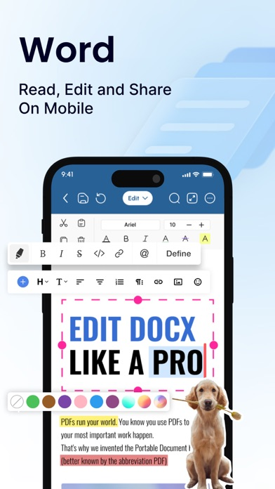 Office Word:Edit Word Document Resimleri