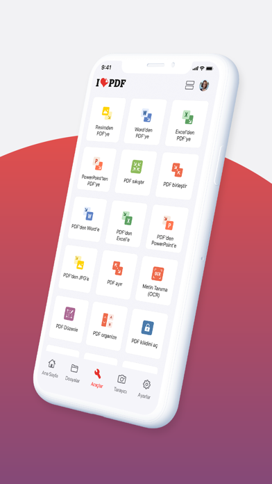 iLovePDF - PDF D�zenle ve Tara Resimleri