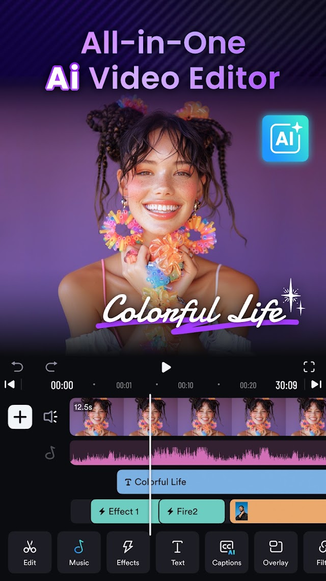 Video Editor, Glitch - ShotCut Resimleri