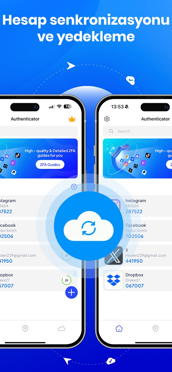Authenticator App | 2FA Auth Resimleri