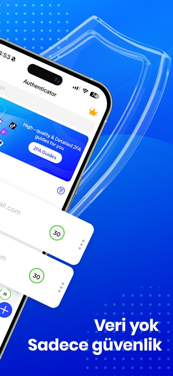 Authenticator App | 2FA Auth Resimleri