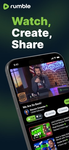 Rumble: Stream & Watch Videos Resimleri