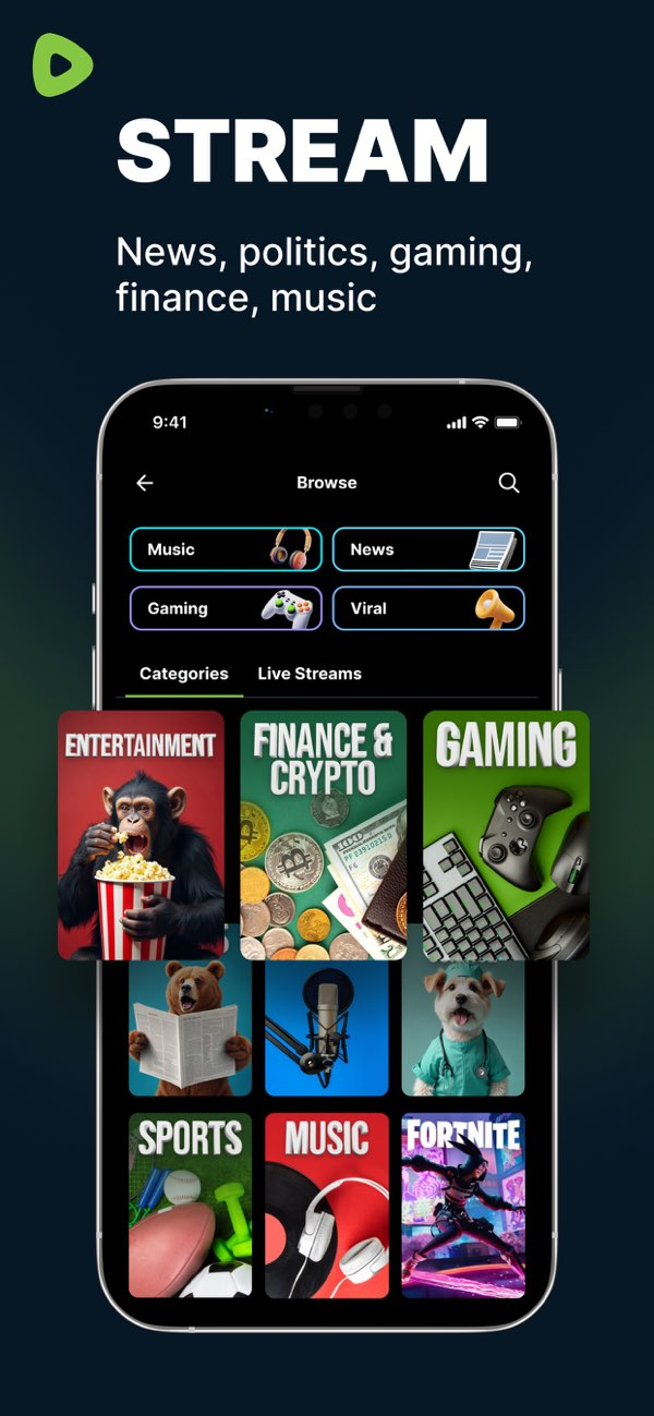 Rumble: Stream & Watch Videos Resimleri