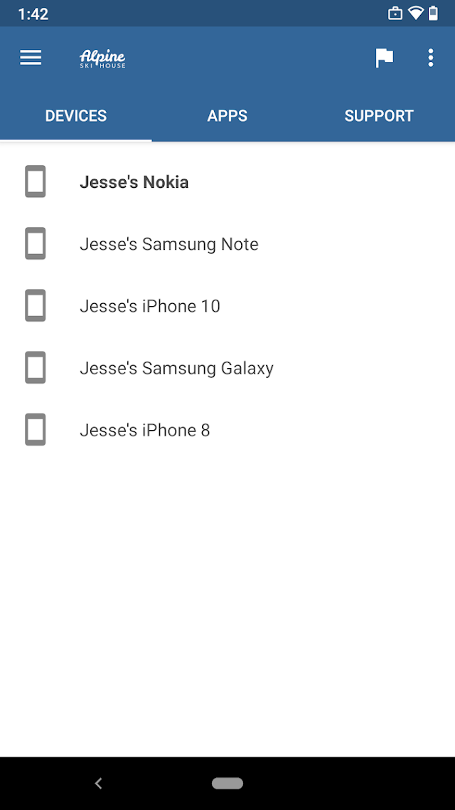 Intune Şirket Portalı Resimleri