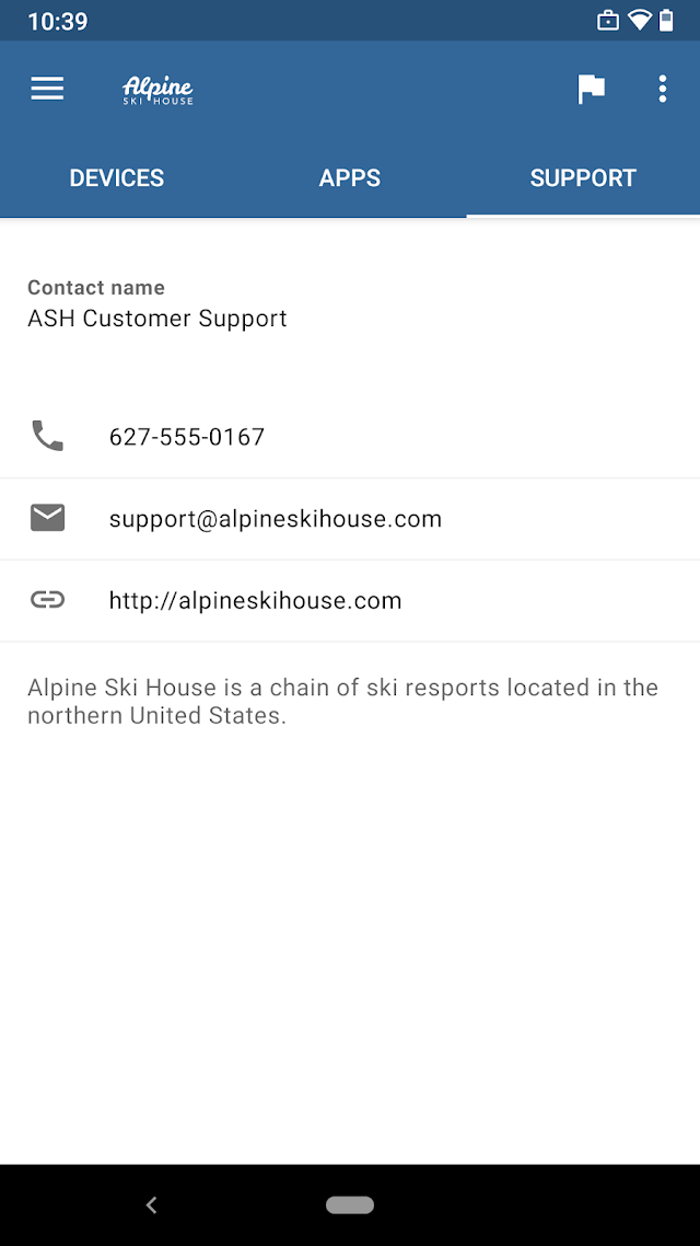 Intune Şirket Portalı Resimleri