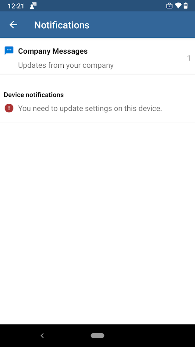 Intune Şirket Portalı Resimleri