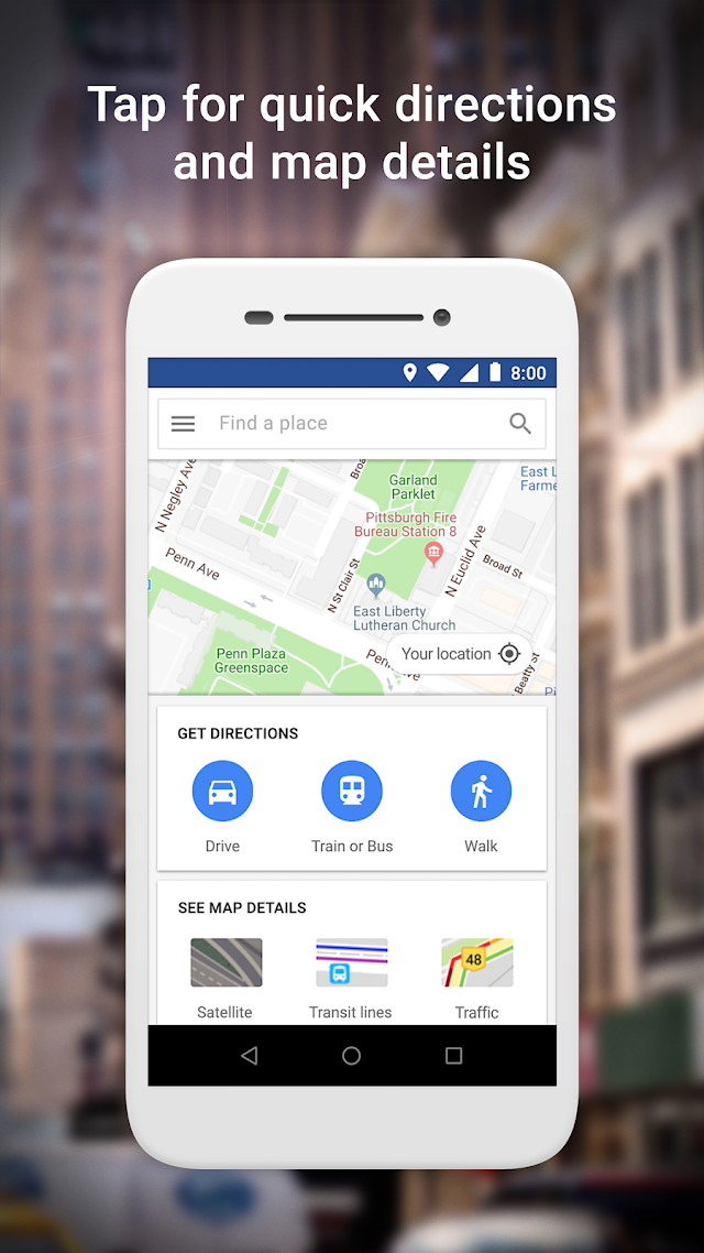 Google Maps Go Resimleri
