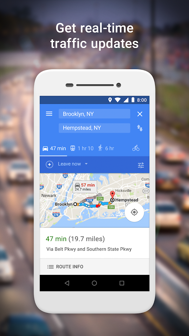 Google Maps Go Resimleri