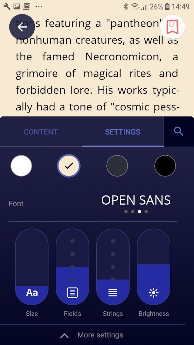 eBoox: ePub PDF e-book Reader Resimleri