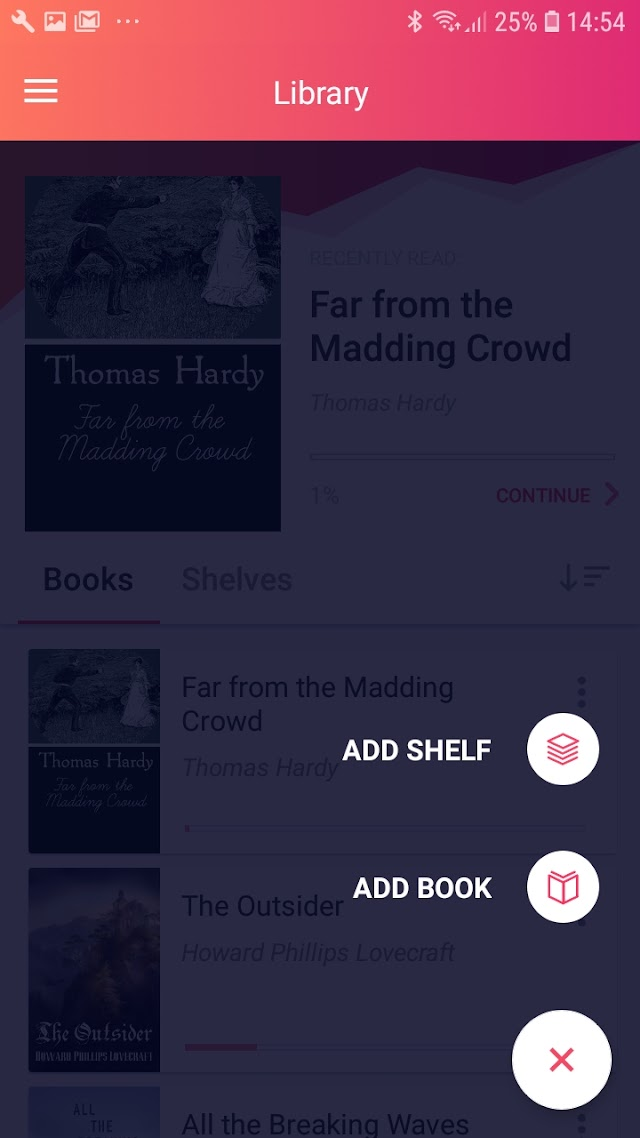 eBoox: ePub PDF e-book Reader Resimleri