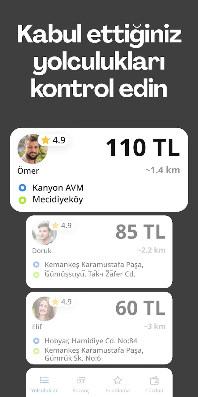 inDrive: taksi kaynağı Resimleri