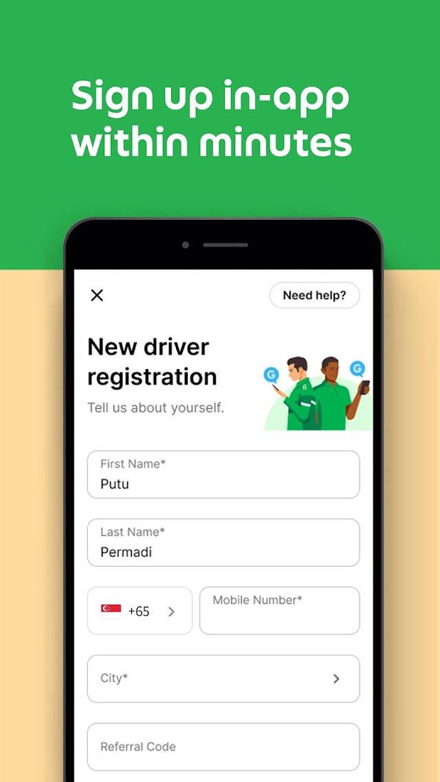 Grab Driver: App for Partners Resimleri