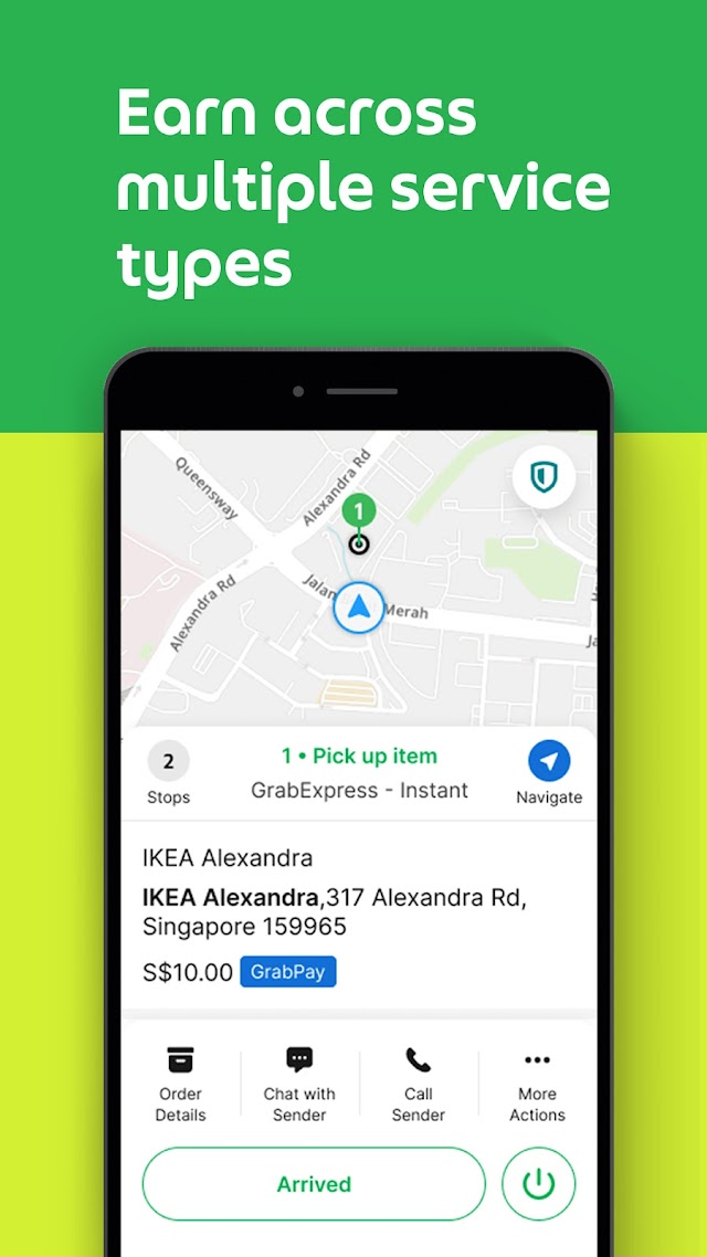 Grab Driver: App for Partners Resimleri