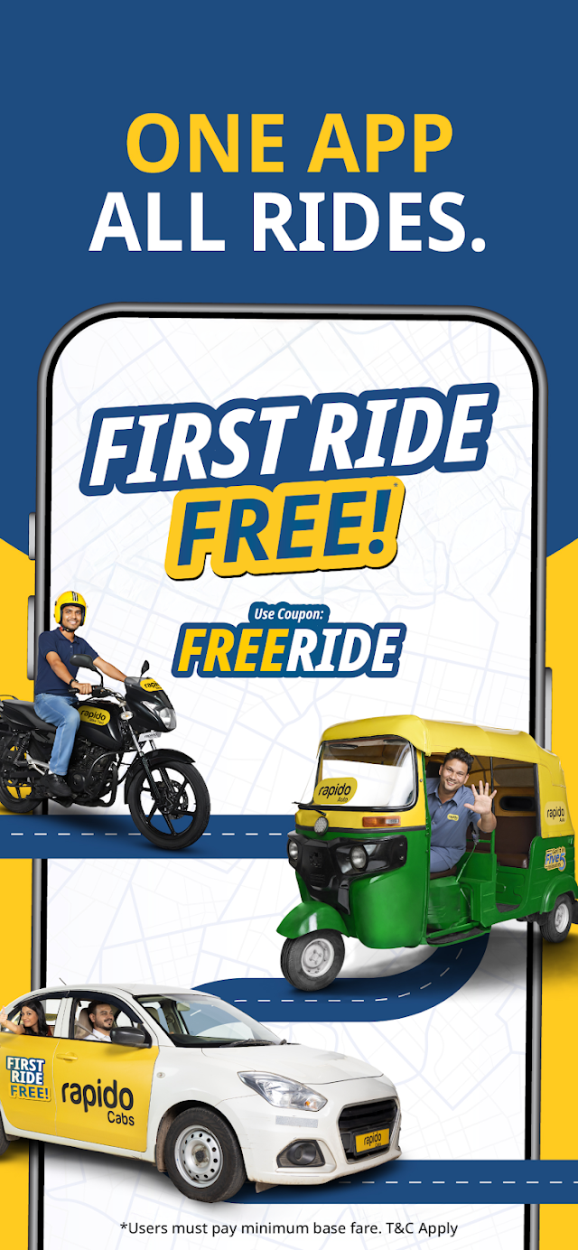 Rapido: Bike-Taxi, Auto & Cabs Resimleri
