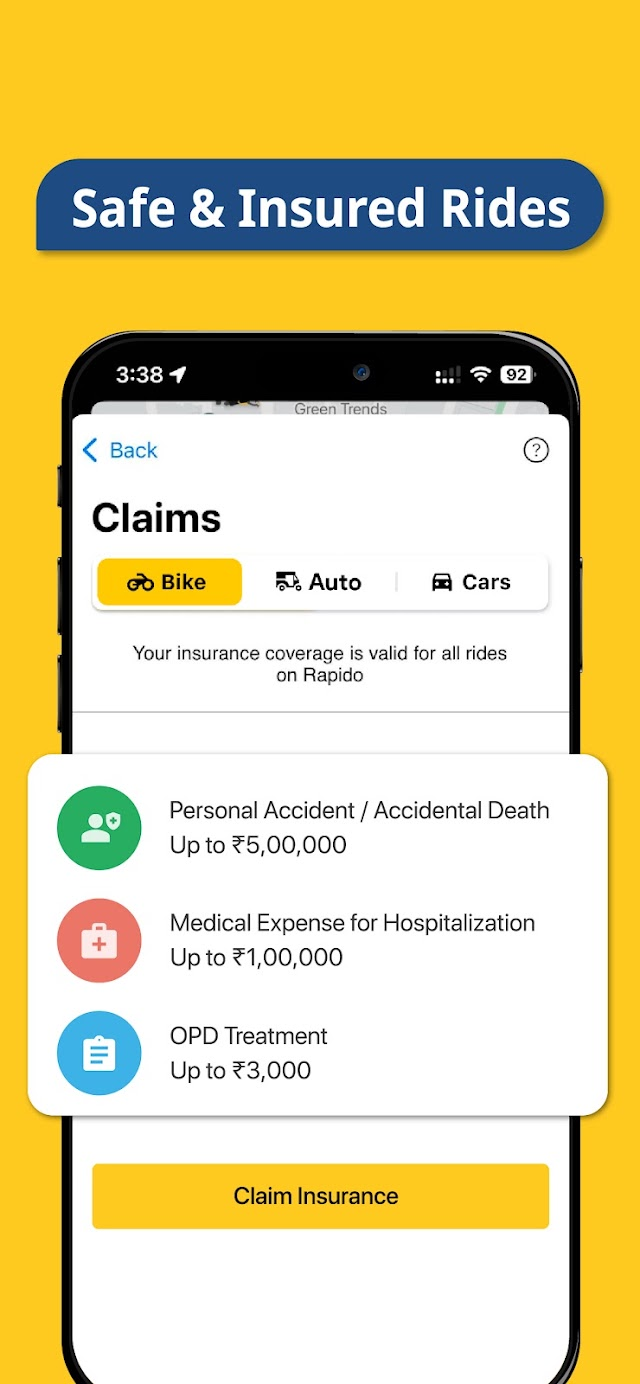 Rapido: Bike-Taxi, Auto & Cabs Resimleri