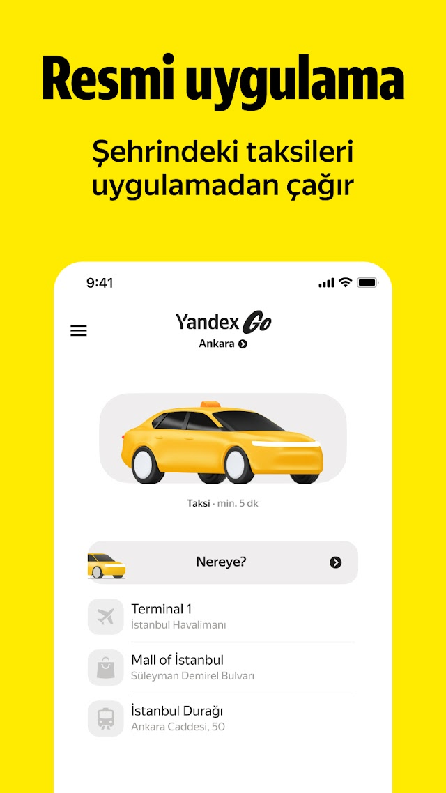 Yandex Go: Şehrindeki taksi Resimleri