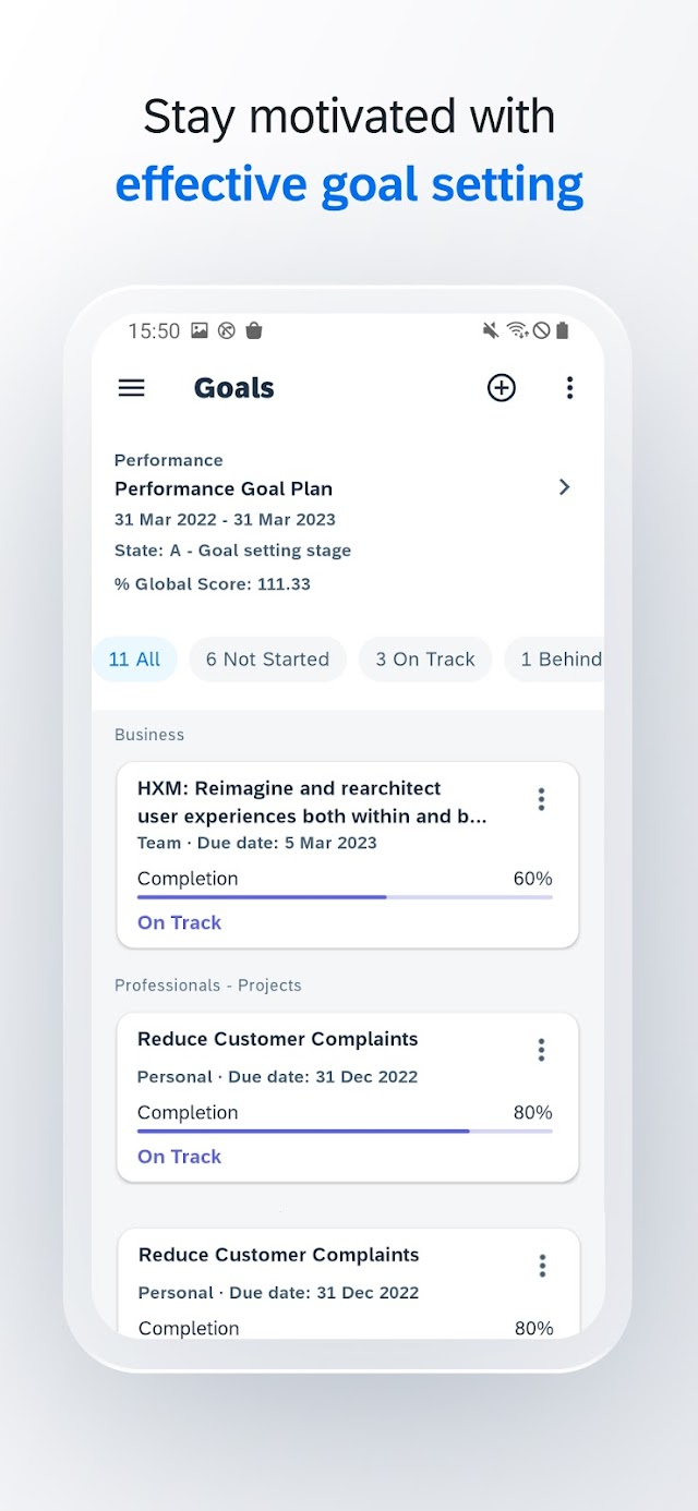 SAP SuccessFactors Mobile Resimleri