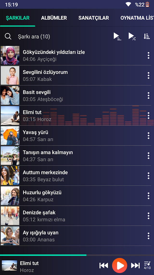 Müzik çalar Resimleri