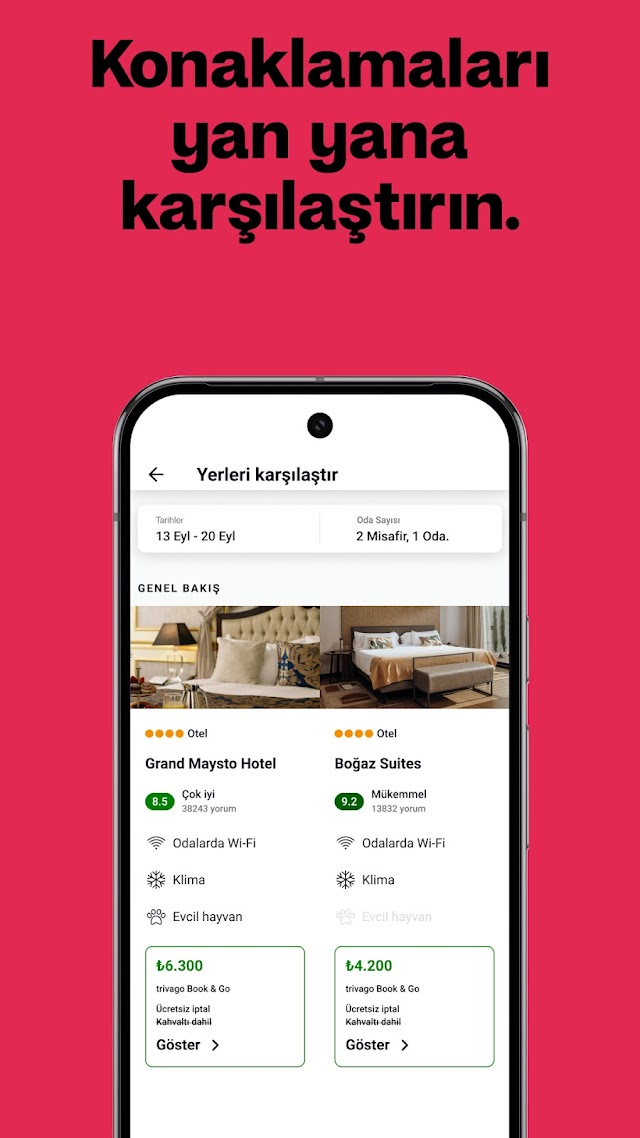 trivago: Otel karşılaştırın Resimleri