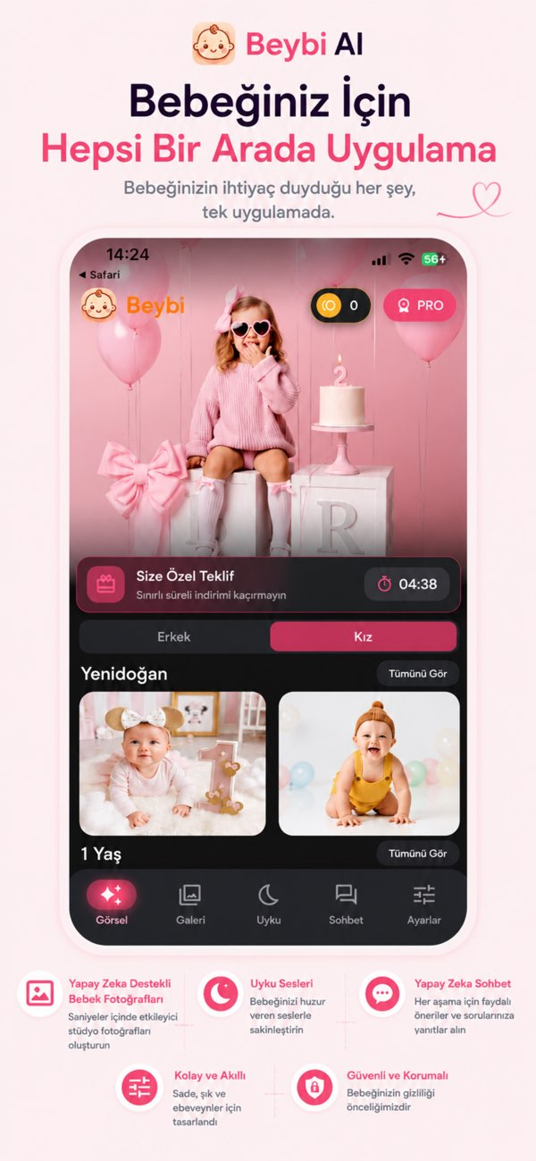 Beybi AI: Bebek Fotoğraf Çekim Resimleri