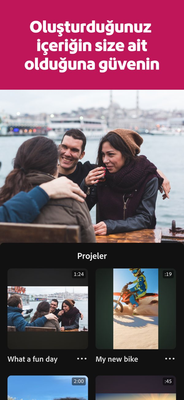 Adobe Premiere YZ Video Düzen Resimleri