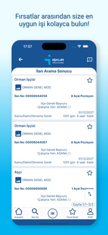 İŞKUR Mobil Resimleri