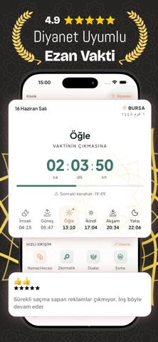 VAAZ Pro: Ezan Vakti, Kuran Resimleri