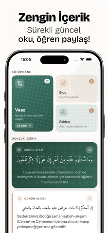VAAZ Pro: Ezan Vakti, Kuran Resimleri