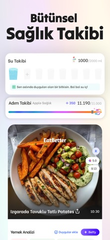 EatBetter: Kalori, Diyet Takip Resimleri