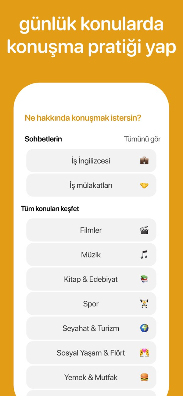 BetterSpeak: AI Dil ��retmeni Resimleri