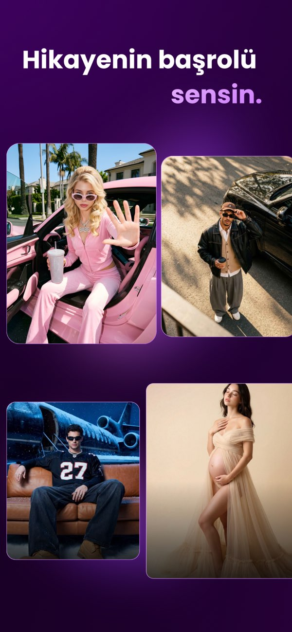 Gina AI - Foto & Video Olu�tur Resimleri