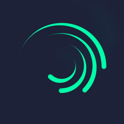 iPhone & iPad Alight Motion ikonu