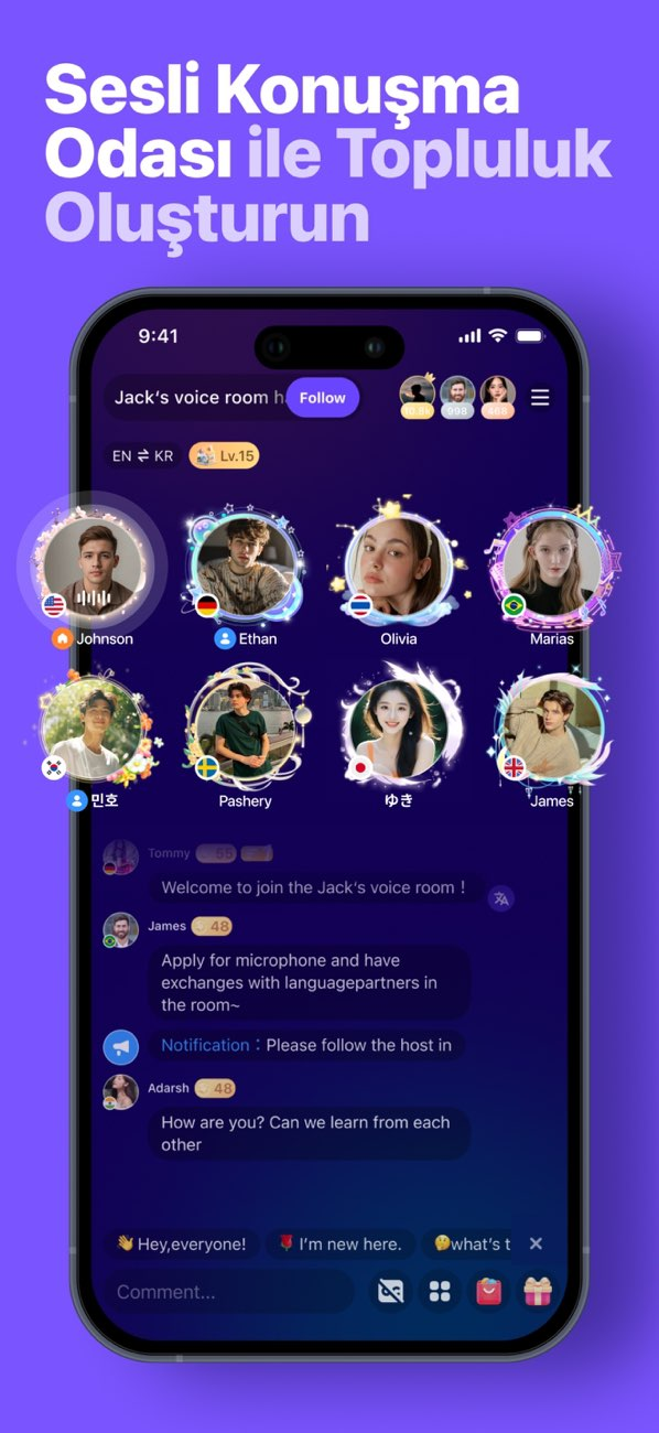 HelloTalk - Dil De�i�imi Resimleri