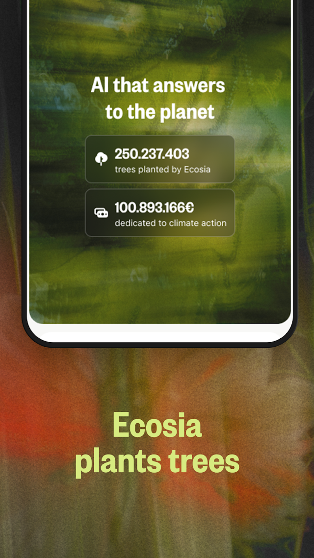 Ecosia: Search to plant trees Resimleri