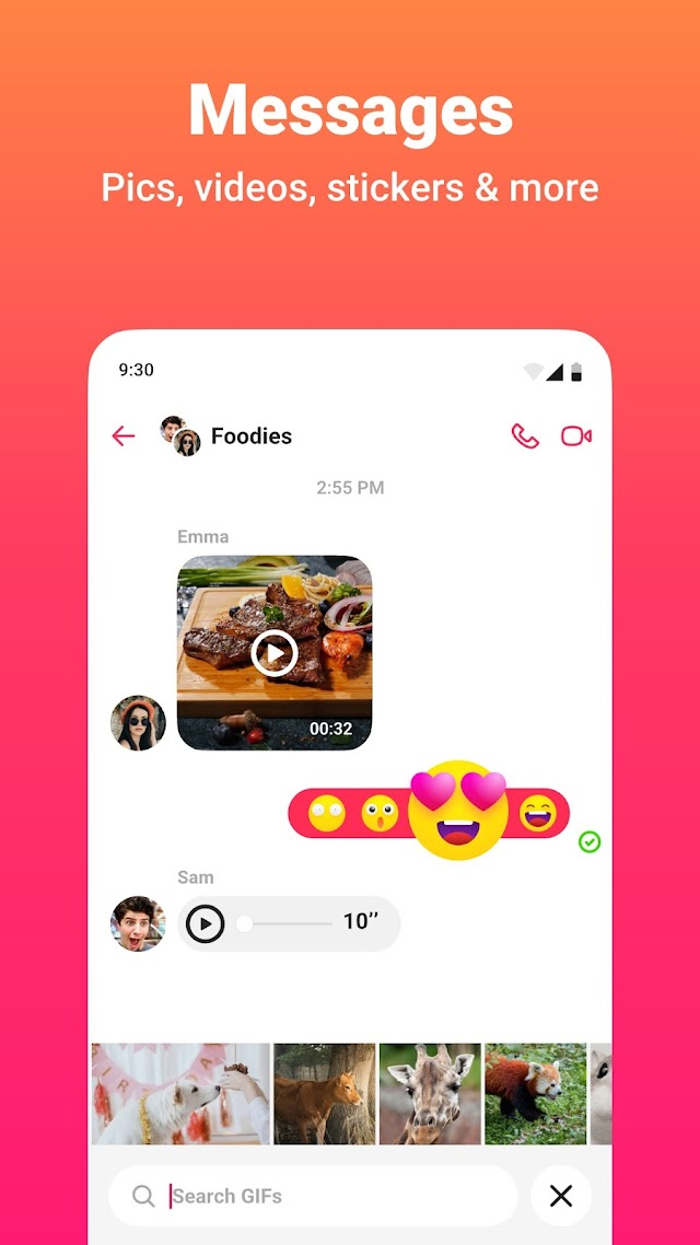 JusTalk - Video Chat & Calls Resimleri