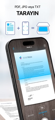 iScanner - PDF Belge Tarama Resimleri