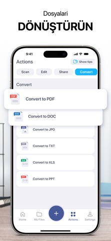 iScanner - PDF Belge Tarama Resimleri