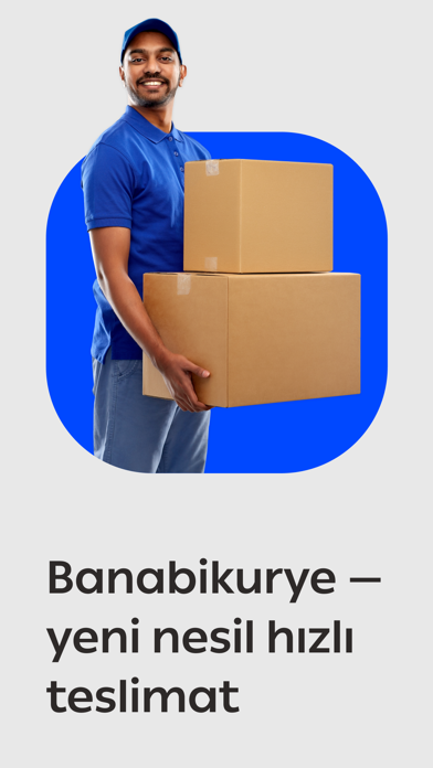 Banabikurye: Kurye teslimatı Resimleri