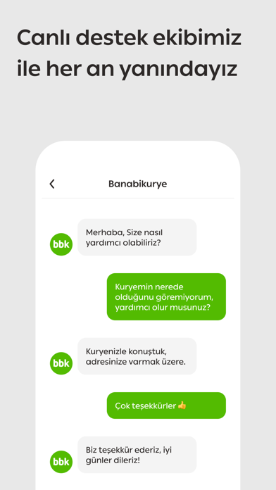 Banabikurye: Kurye teslimatı Resimleri