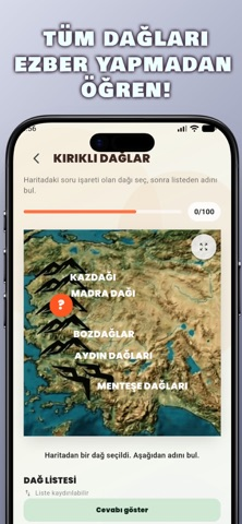 KPSS Coğrafya Harita 2026 Resimleri