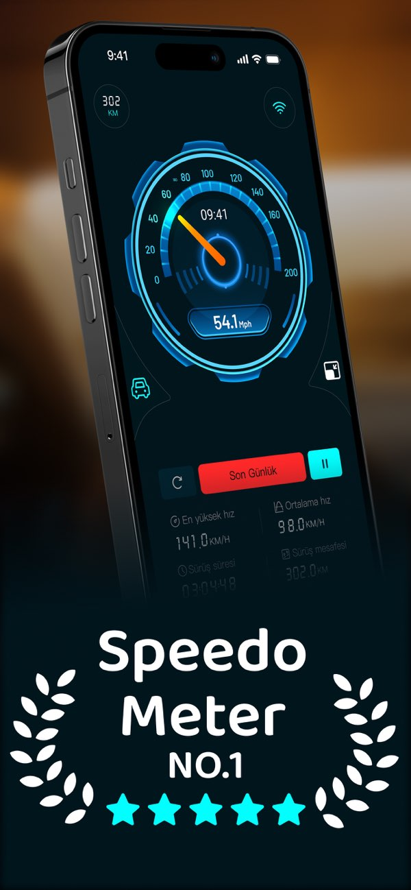H�z �l�er GPS: Speedometer GPS Resimleri
