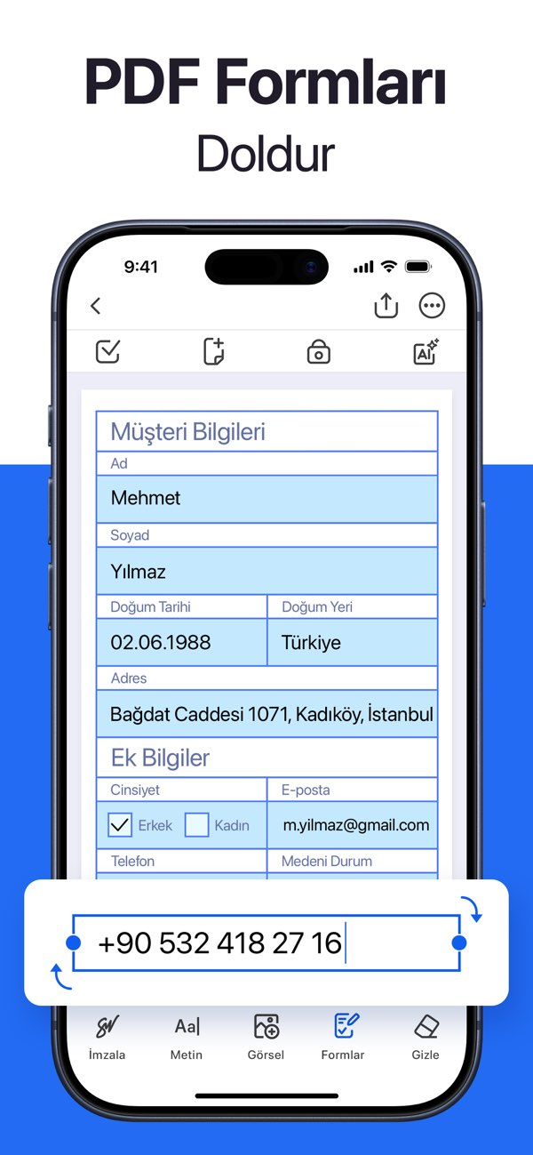 Forma: Belge PDF D�zenleyici Resimleri