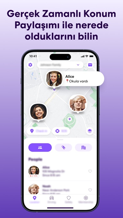 Life360 ile Konum Paylaşımı Resimleri